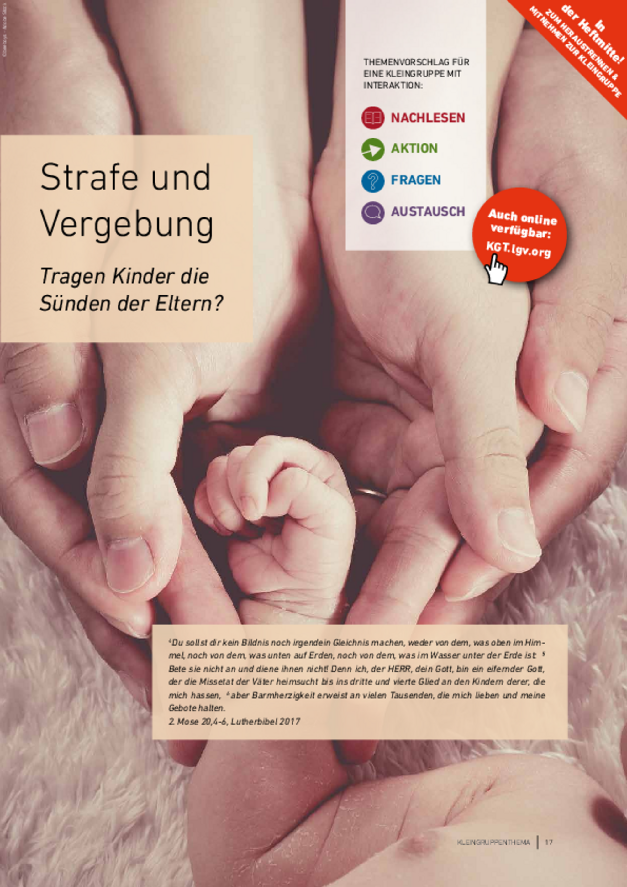 Link zum aktuellen Kleingruppenthema aus unserem Verbandsmagazin